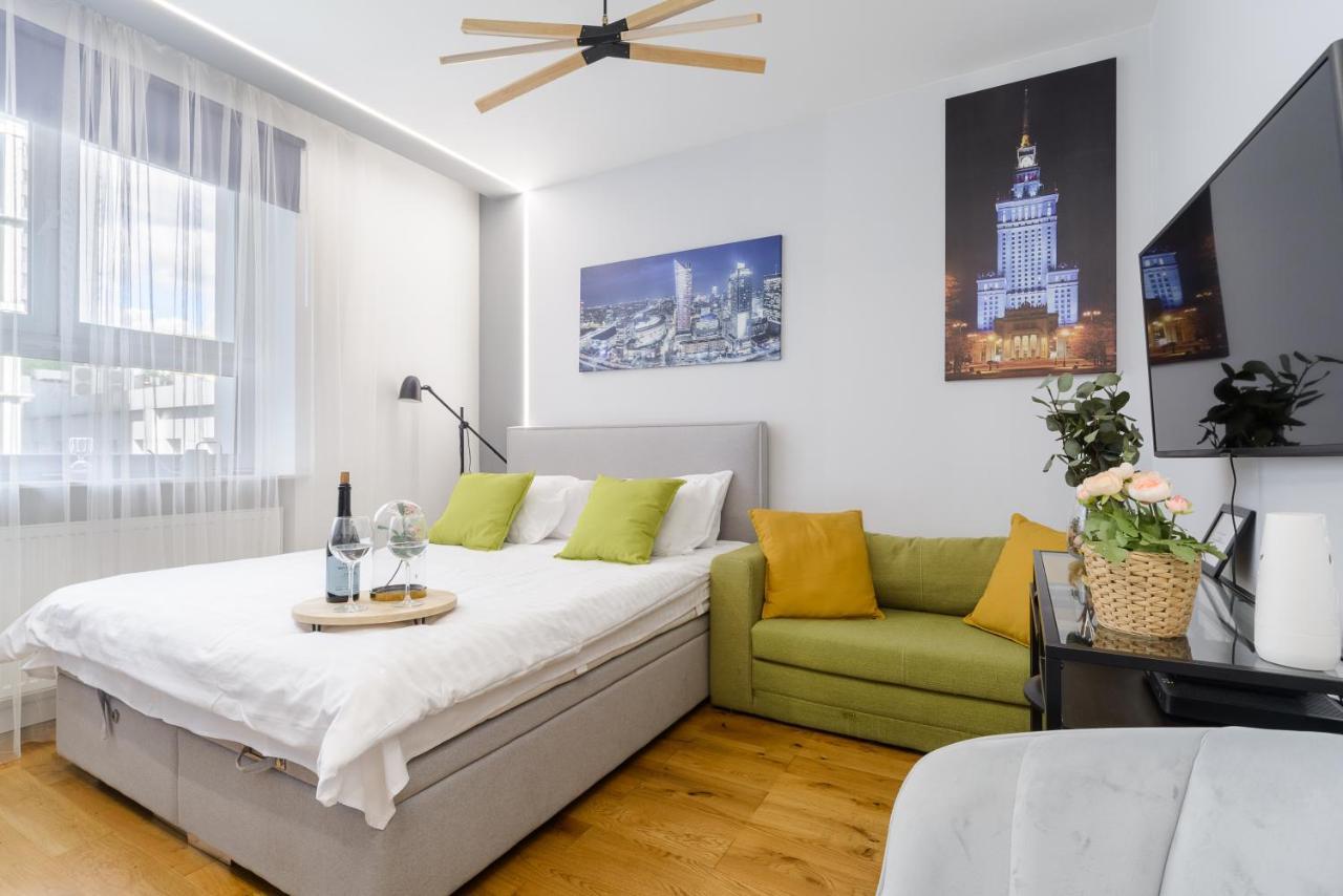 Luxury Apartments Near Warsaw Uprising Museum Eksteriør bilde